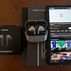 SAMSUNG GALAXY FOLD Z 7 + GALAXY BUDS PRO 3 + TORRAS CASE