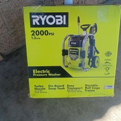 RYOBI CORDED PRESSURE WASHER 2000 PSI 