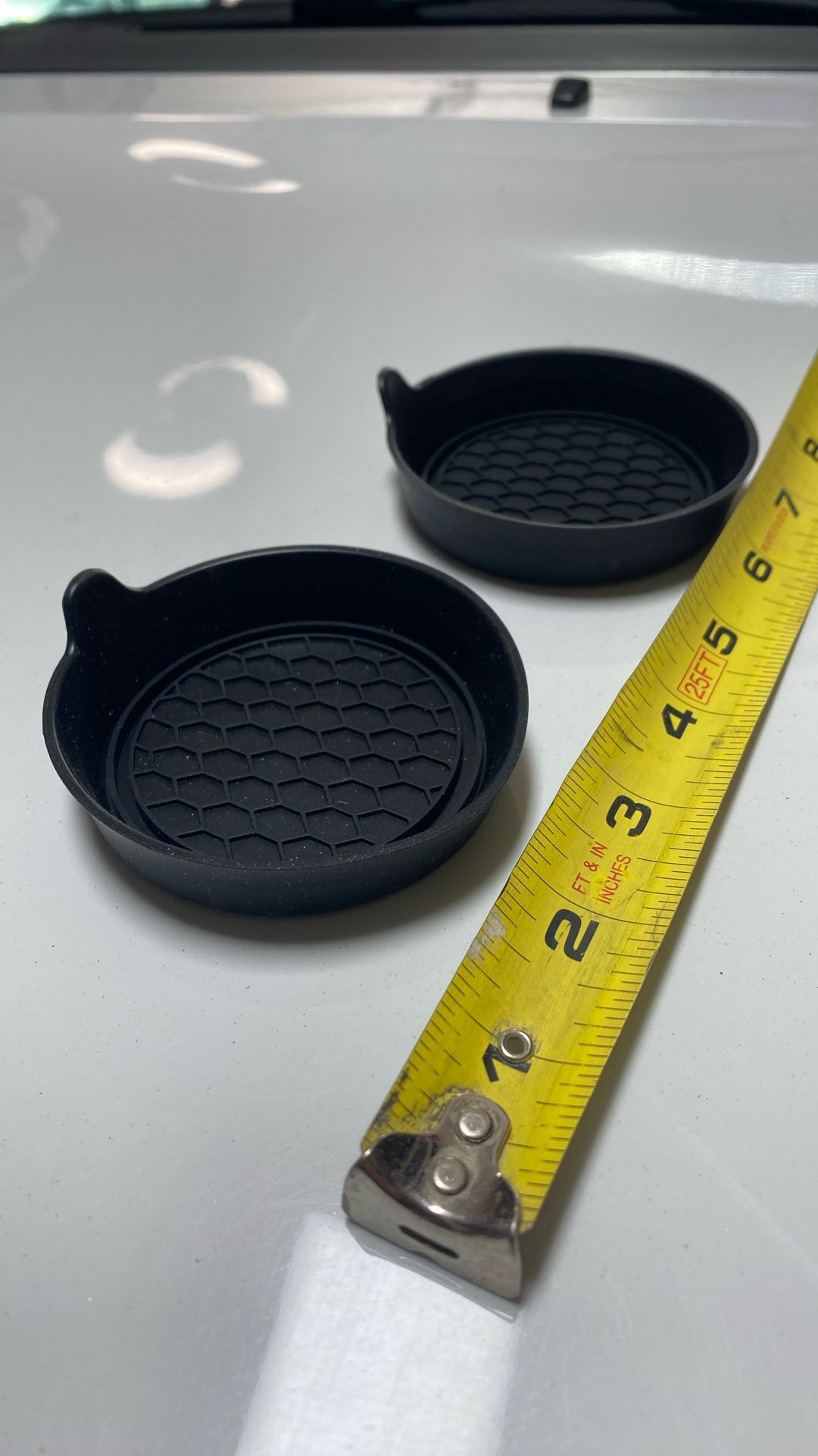 NEW - set of two car cupholder silicone inserts