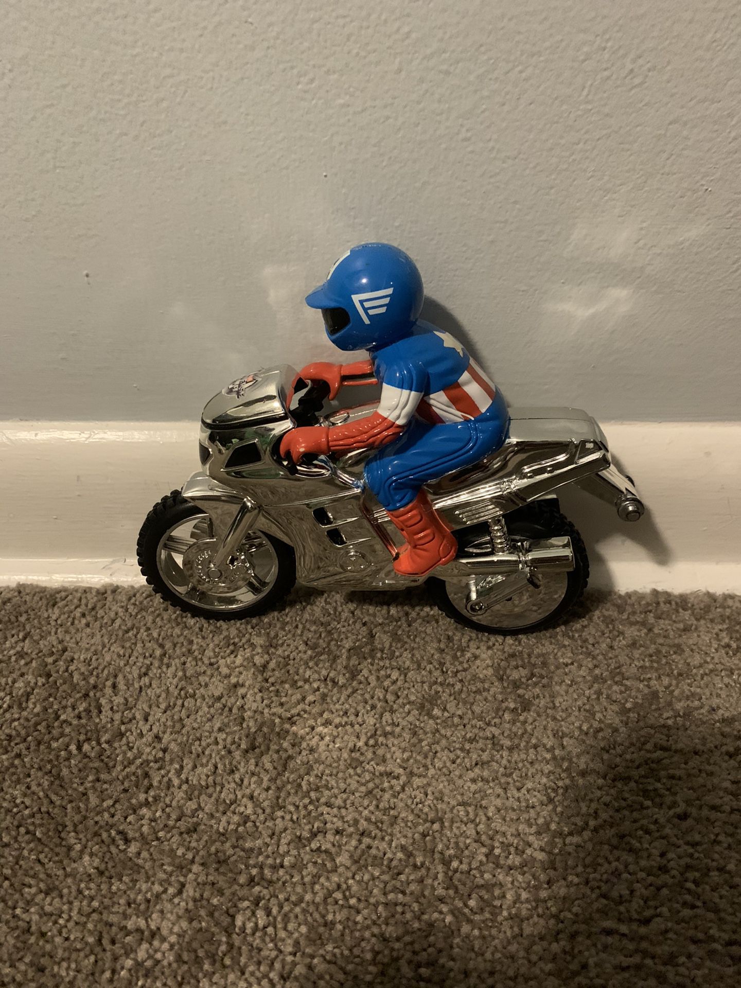 Captain America Marvel Universe Live Avengers Toy Bike
