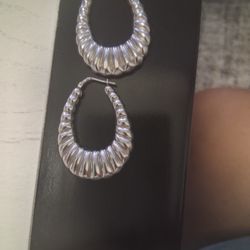 Stering Silver Srimp Ear Ring
