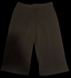 Counterparts Black Pleated Trousers - Size 12P, Stretch