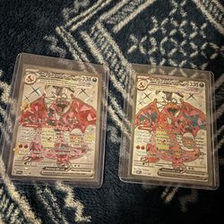 Charizard EX Holo Cards x2 🆕