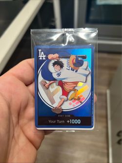 2026 Luffy dodgers promo