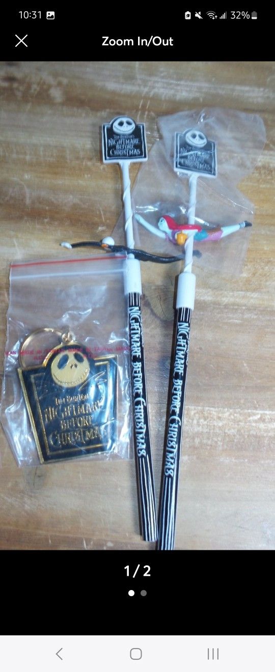 Vintage Nightmare Before Christmas lot