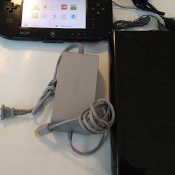 Nintendo Wii U Gamepad and Console