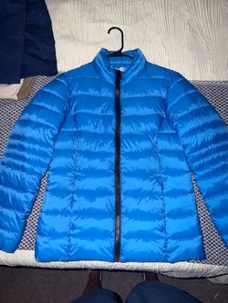32 Degrees Blue Puffer Jacket with Full Zip
