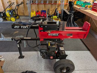 Husky wood splitter 20 ton