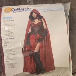 Red Riding Hood Costume, Adult Size XL