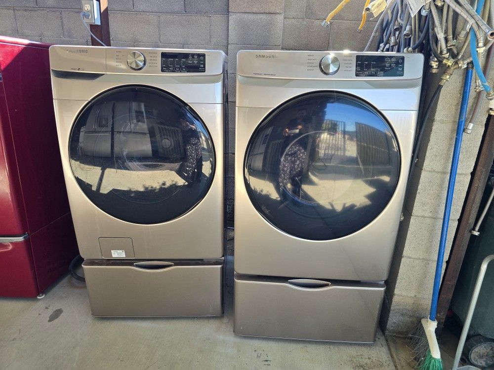 Washer And Electric Dryer