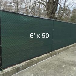FENCE SCREEN 6 x 50 Privacy Screen -  6x50 GREEN