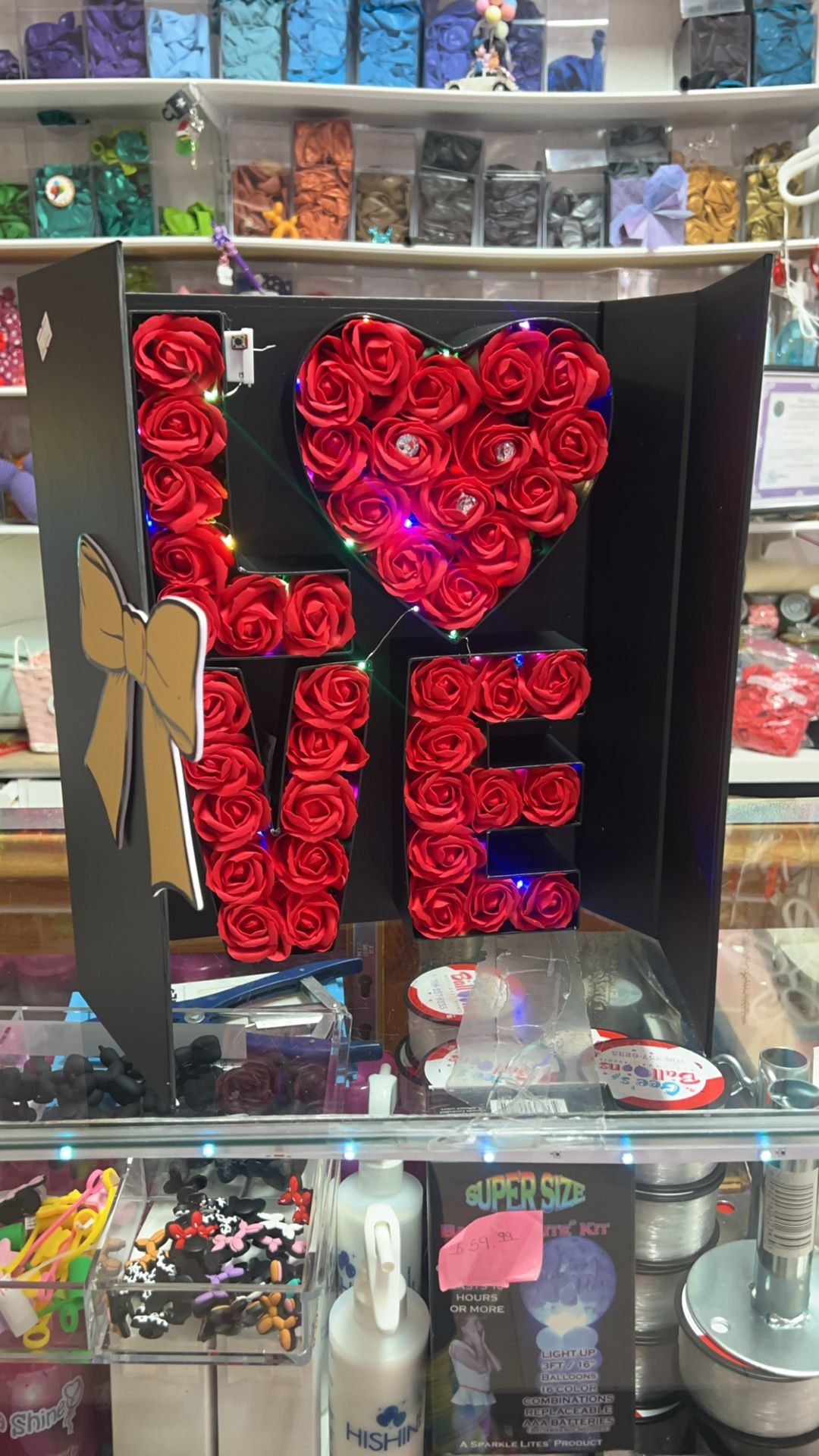 LED Love Box Of Roses, Luxury gift