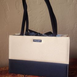 Classic Vintage Kate Spade Box Tote Handbag