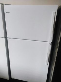 Whirlpool Top Mount Refrigerator White