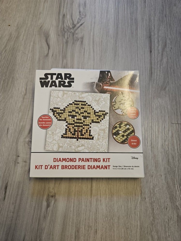 Yoda Fun Diamond Painting Kit - Brand New