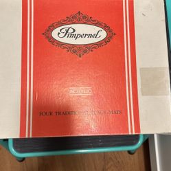 Vintage Pimpernel Acrylic Placemats (4)