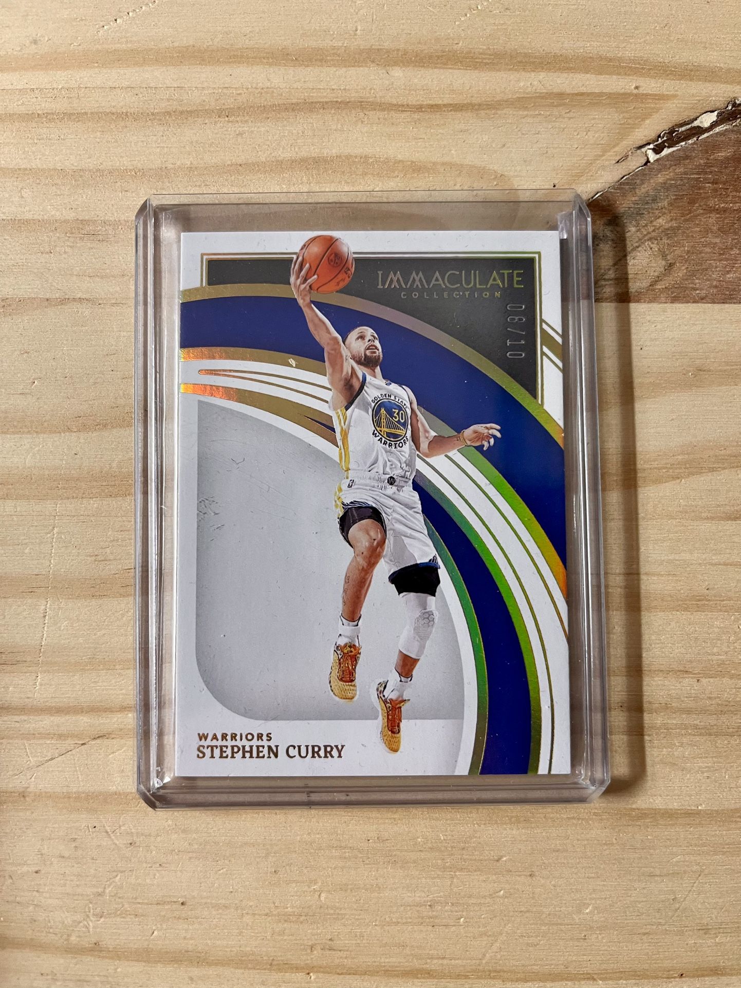 2021-22 Panini Immaculate Gold /10 Stephen Curry #35