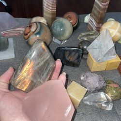 Big lot Of High Grade Polished Crystals Must See 