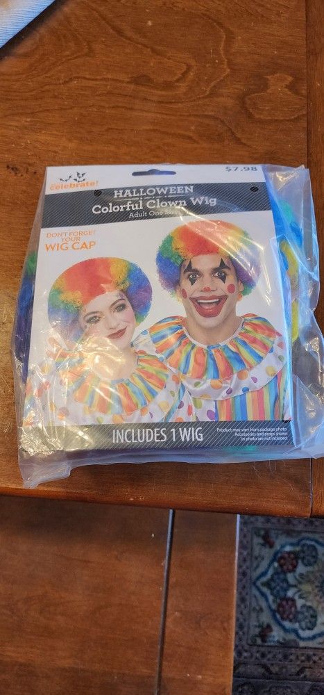 Brand New Clown Wig