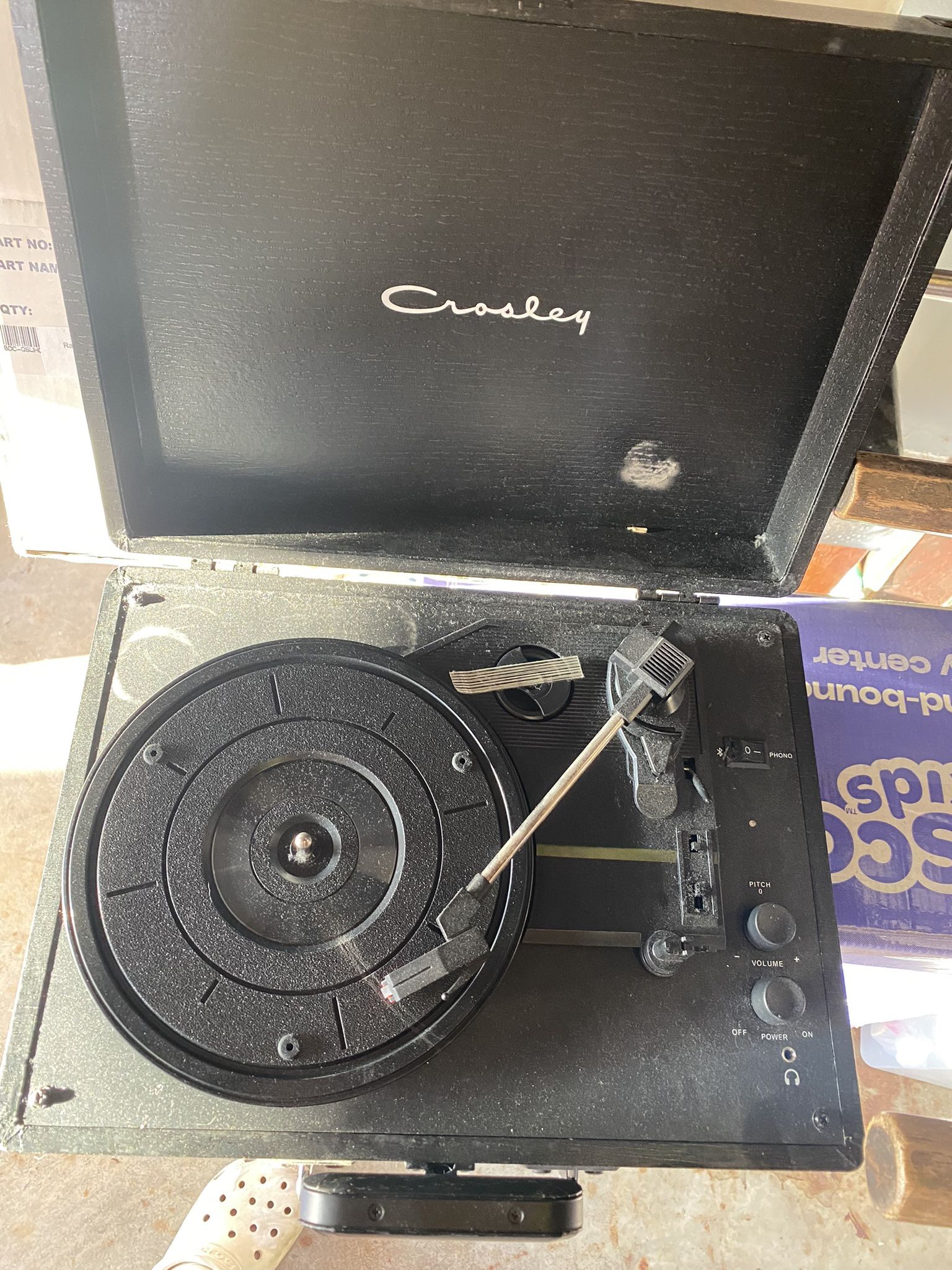 record player