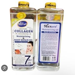 Veet gold collagen face and body corrector oil