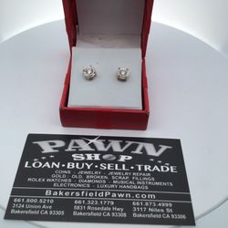Diamond Earrings 1.60 Ctw 14k 