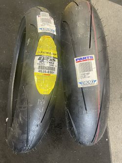 Dunlop Q5S Tire Set New 110/140 For R3 Ninja 300 Rc390