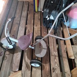 Radio Flyer Tricycle With Parent Assist