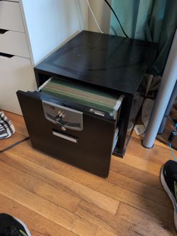 Sentry Safe one drawer fire-proof filing cabiny