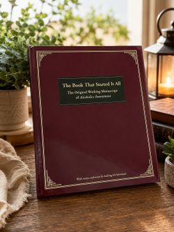 The Book That Started It All – The Original Working Manuscript of Alcoholics Anonymous (Hardcover)
