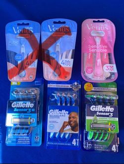 Gillette / Venus Razors—$5 Each!
