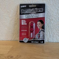 SABRE. Personal Alarm with Key Ring 