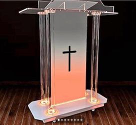 Church LED Acrylic Pulpit / Podium –  New