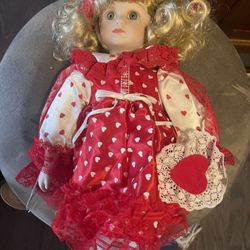 Adorable Memories Porcelain Doll