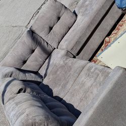 2 pc gray sectional today only 100