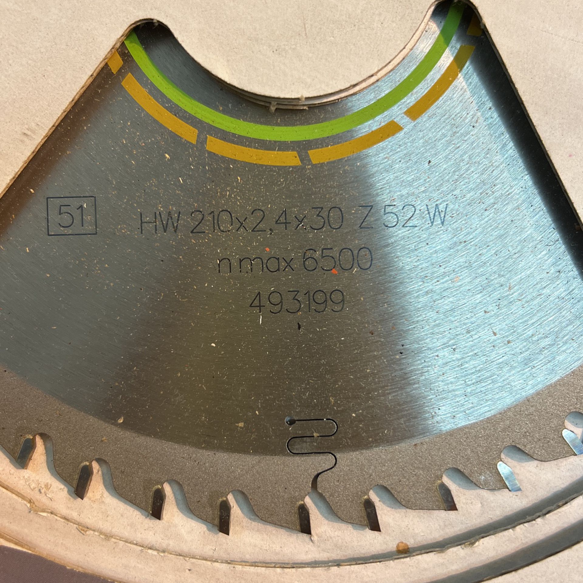 Festool 495381 Fine Tooth Cross-Cut Saw Blade For TS 75 Plunge Cut Saw 52  Tooth for Sale in Miami, FL OfferUp