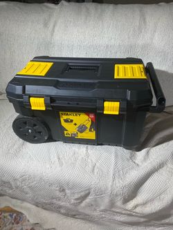 NEW-  Stanley mobile storage chest