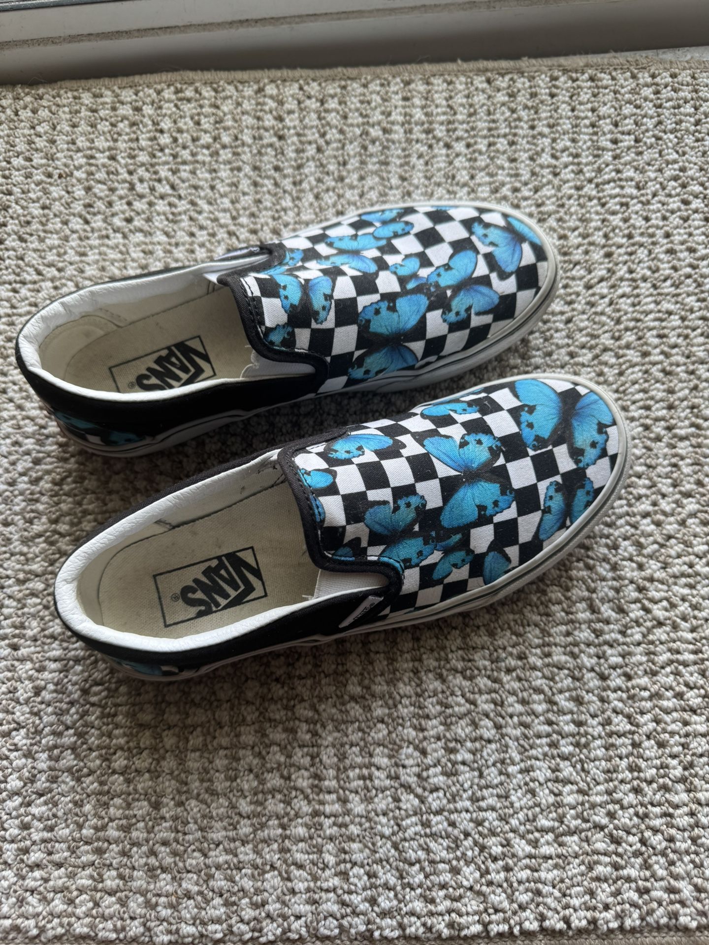 Butterfly Vans Size 8 Woman