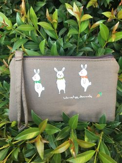 Rabbit zipper pouch
