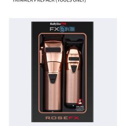 BabylissPRO FXone RoseFX Addition Hair Clipper And Trimmer Set.