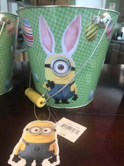 Despicable Me Tin Easter Bucket