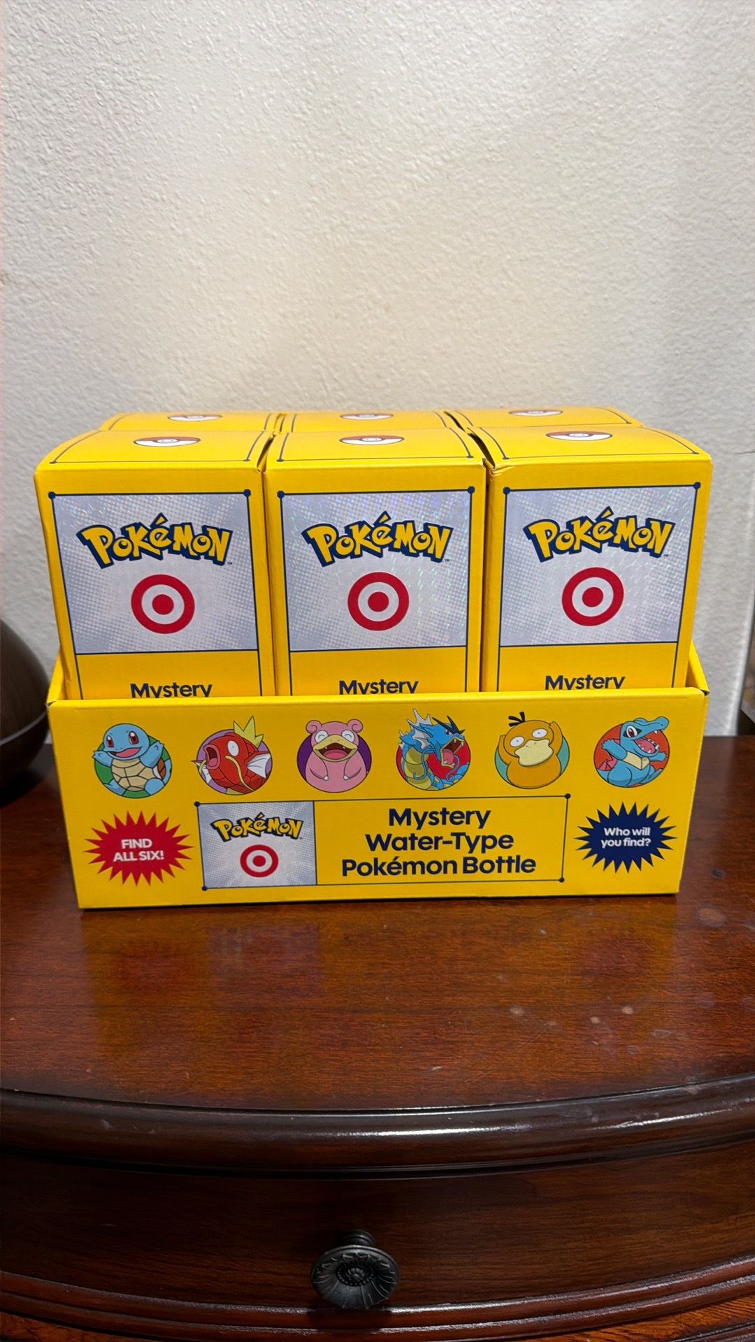 Pokemon Mystery Water-Type Pokemon Bottle