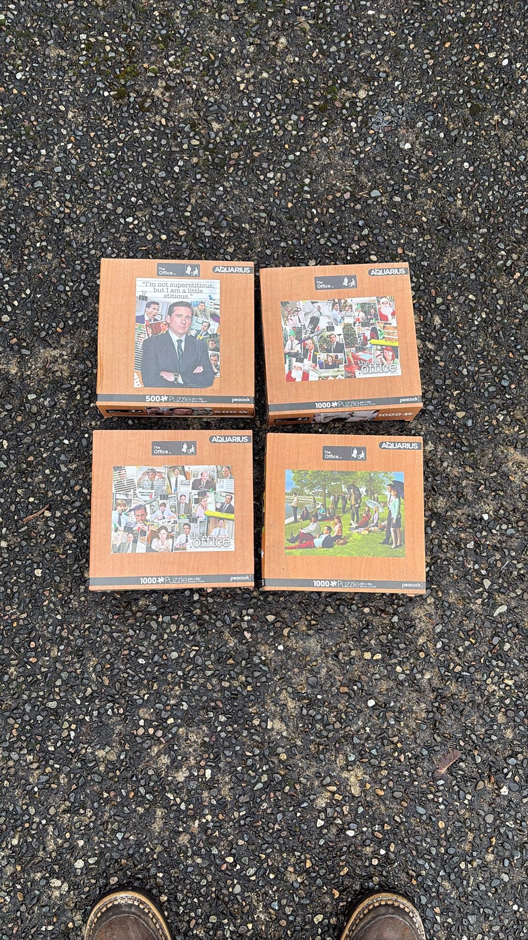 Collection Of Office Tv Show Puzzles