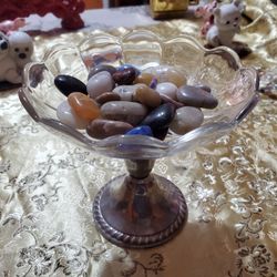 Newport Sterling Weighted Silver Candy DishNewport Sterling Weighted Silver Candy Dish