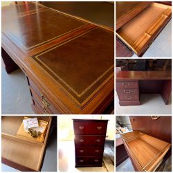 Traditional Executive Office Furniture – Beautiful Matching Home Office Suite