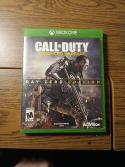 Call of duty advanced warfare day zero edition Xbox game
