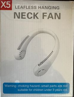 Leafless Hanging Neck Fan