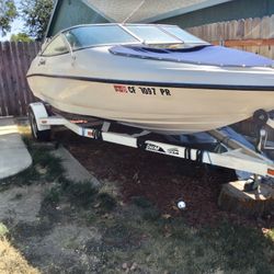 2000 Seaswirl 17 Feet Boat.rebuilt Motor,clean Title,music,trailer  9500 Reasonable Offers 