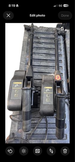 Pair Of Cannon Marlin HP Telescopic Electric Downrigger