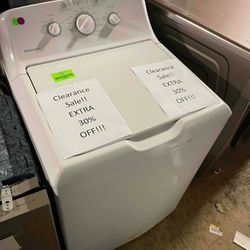 HOTPOINT HTW240ASKWS 3.8 cu. ft. White Top Load Washer J8B Q